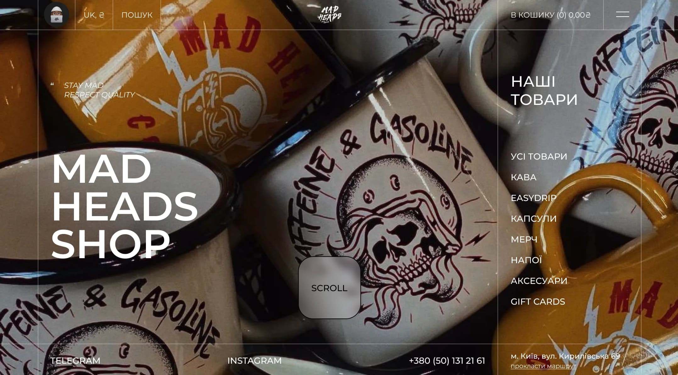 Madheads Coffee — Cross-Platform Brand Harmony